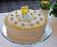 75th Anniversary cake